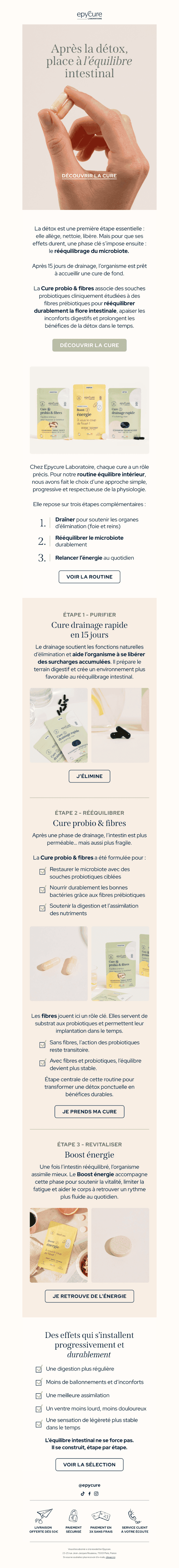 L’essentiel après une détox