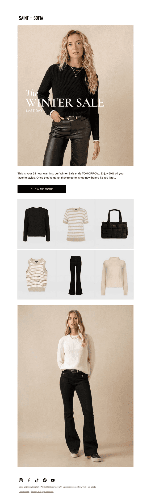 Ends Today | The Winter Sale