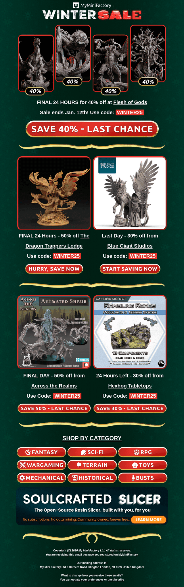 Final 48 hours to for epic Sci-Fi shenanigans… ⌛