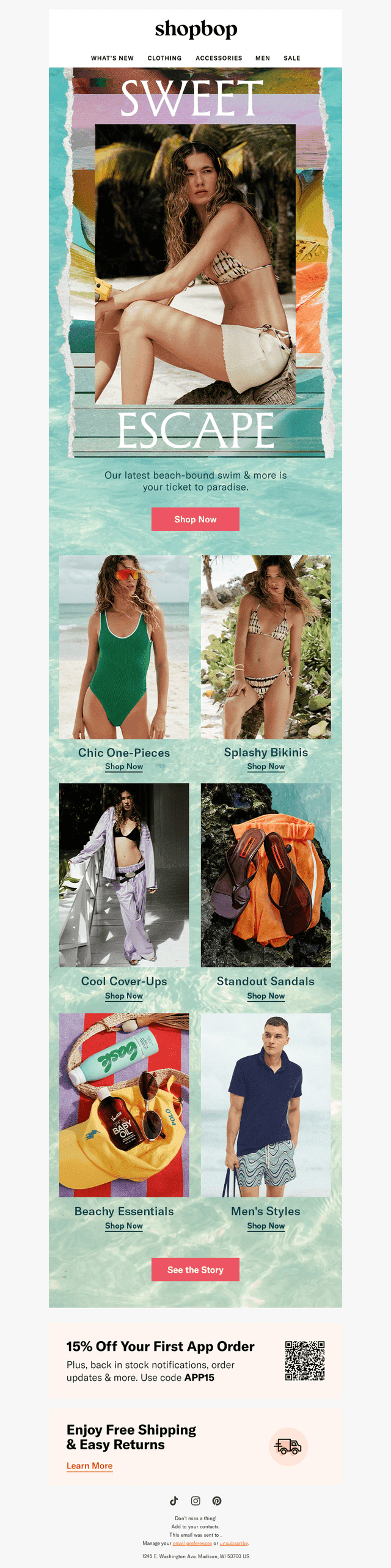 We planned your vacation looks