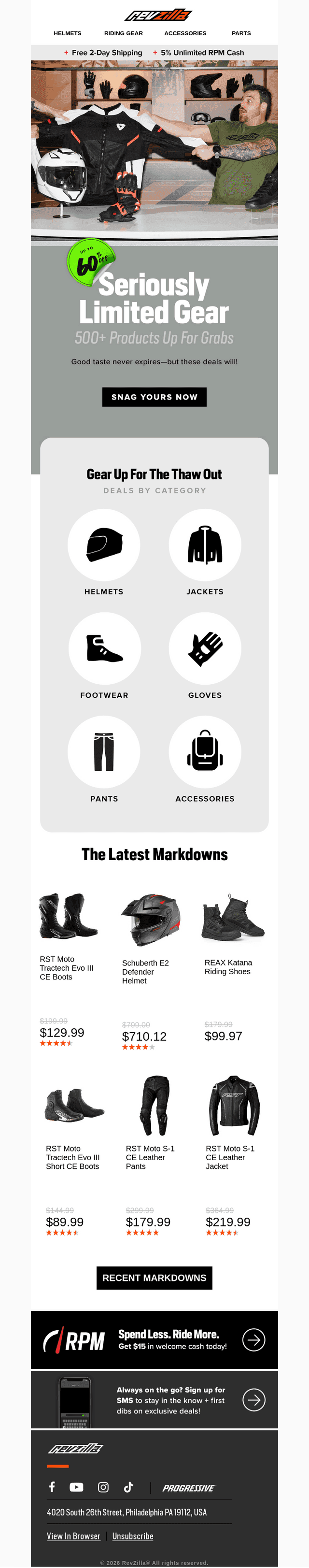 Up To 60% Off Over 500 Products!