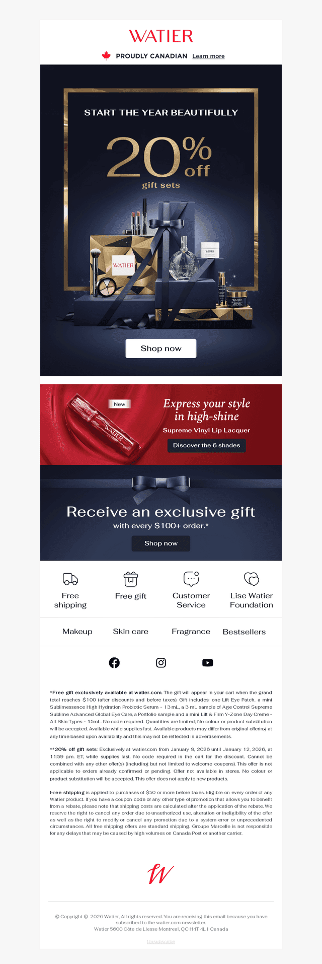 Hey, 20% off gift sets ends TONIGHT 🚨