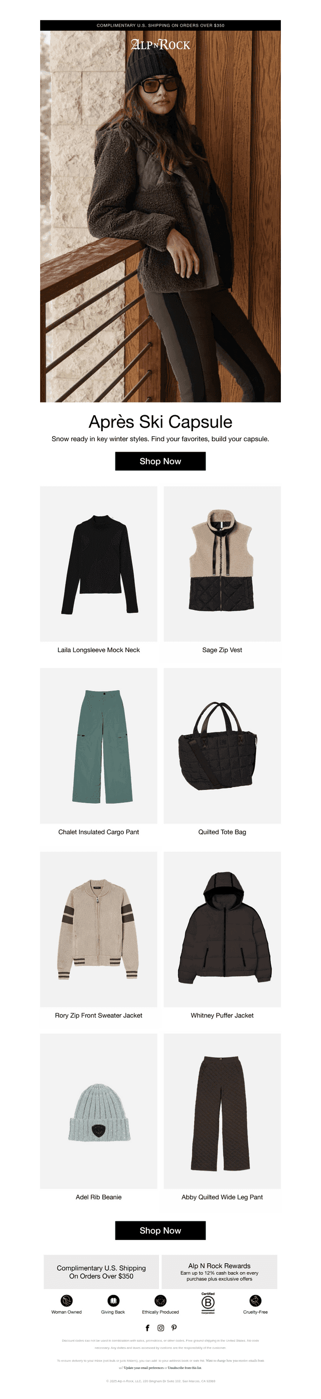 The Essential Après Capsule