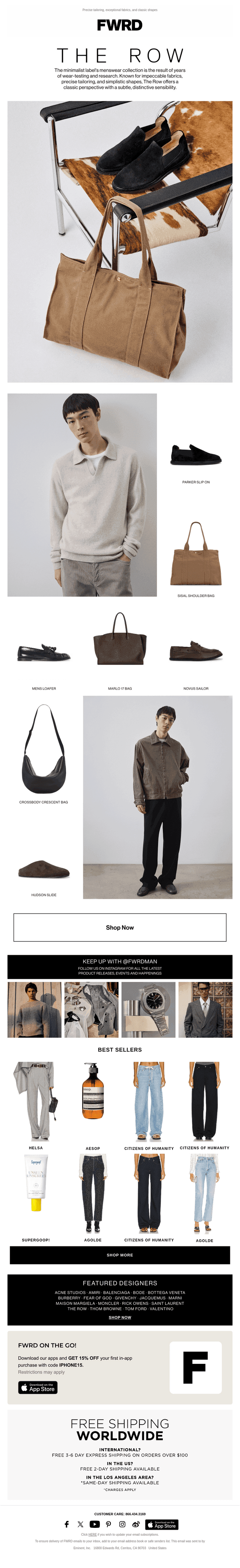 The Row: impeccable details, timeless quality