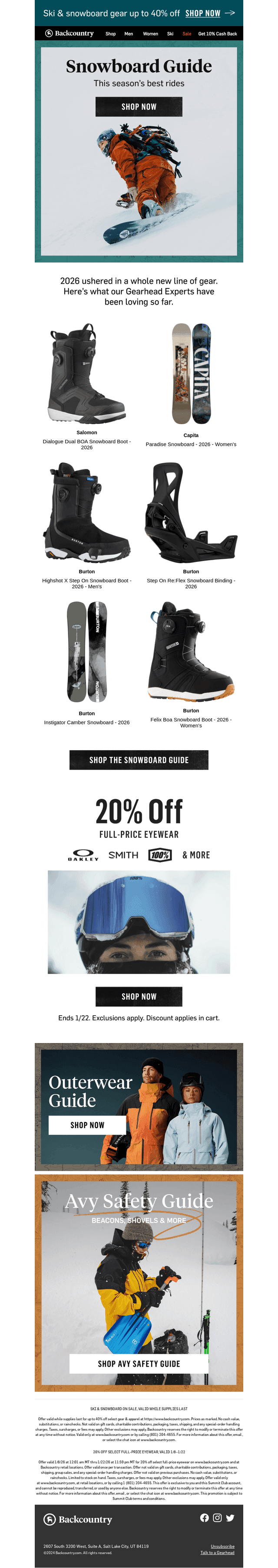 All-new snowboard gear ⚡