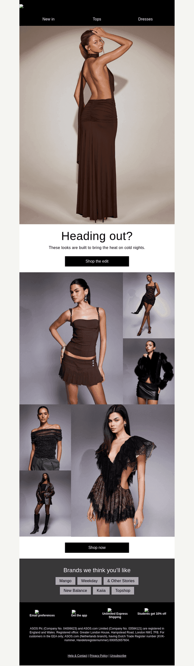Your winter night-out 'fits