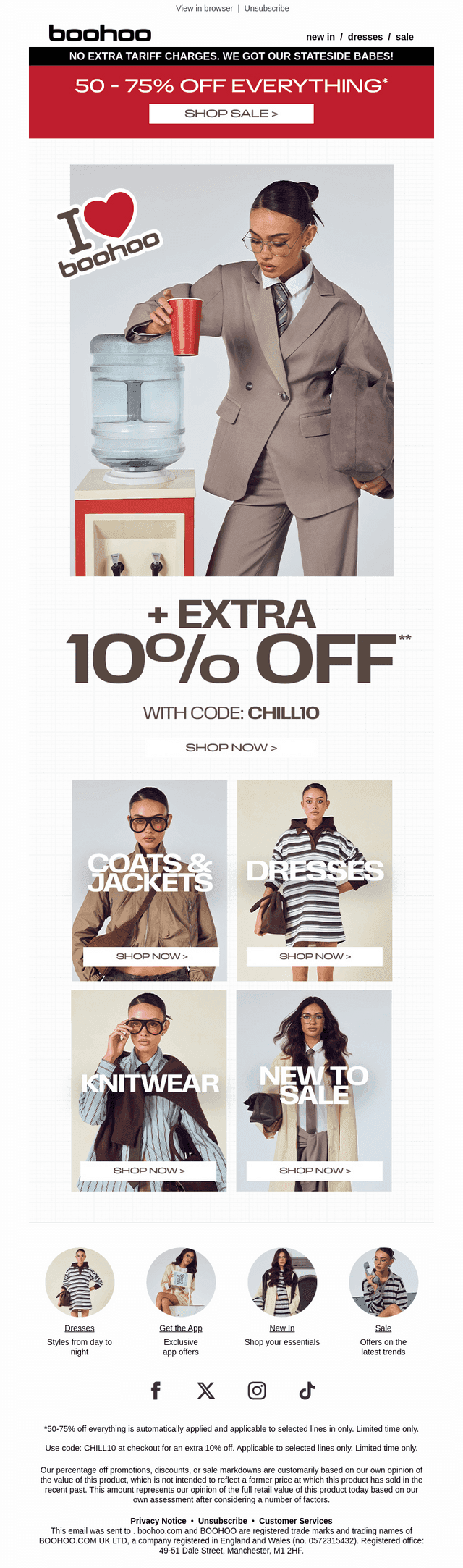 The sale's waiting 👀