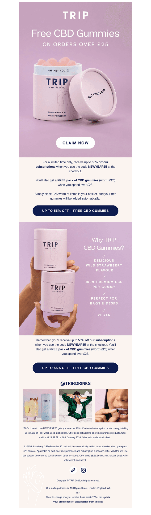 Your FREE CBD gummies ✌️