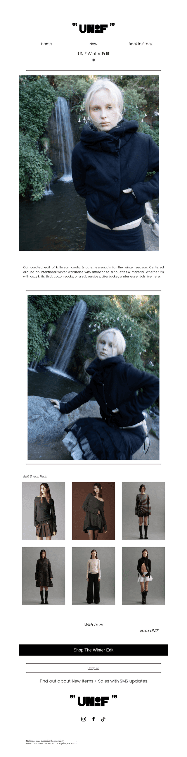 The Winter Edit 2026