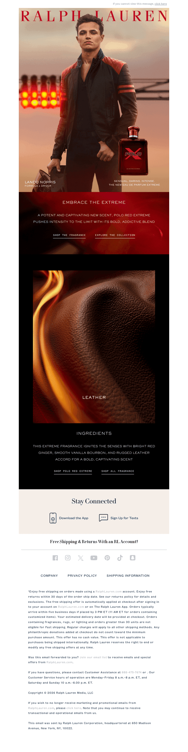 Introducing: Polo Red Eau de Parfum Extreme