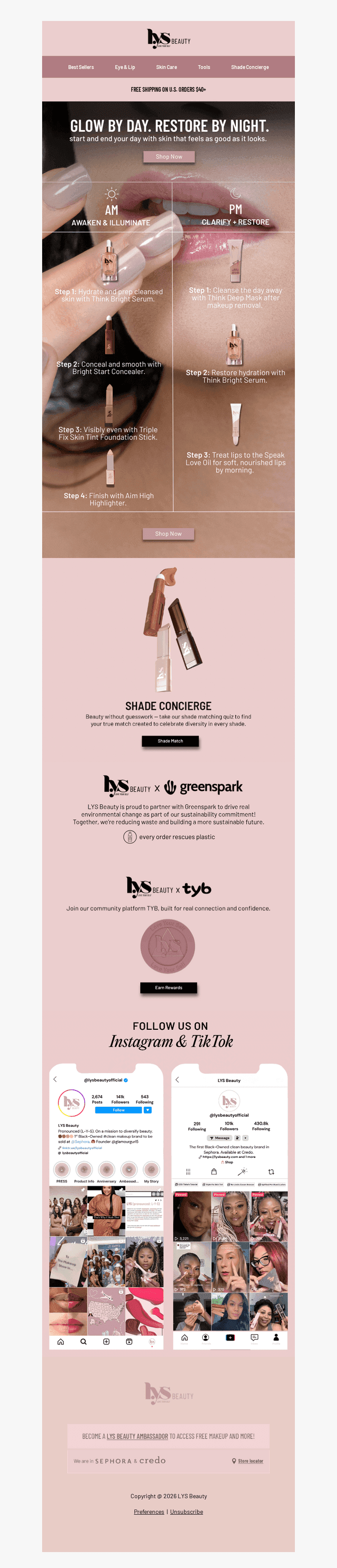 AM + PM routine, simplified 🌙