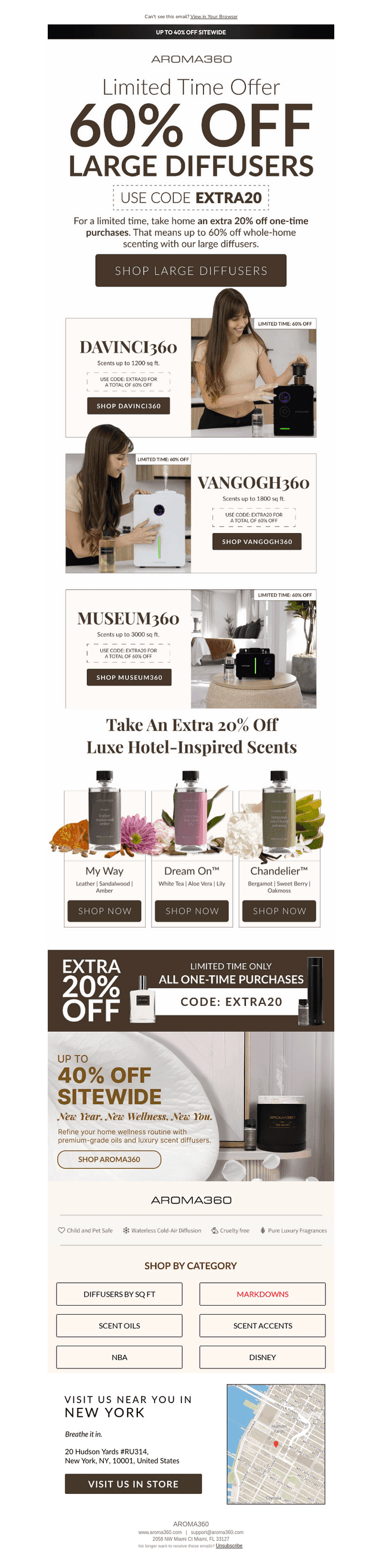 60% Off Large Diffusers