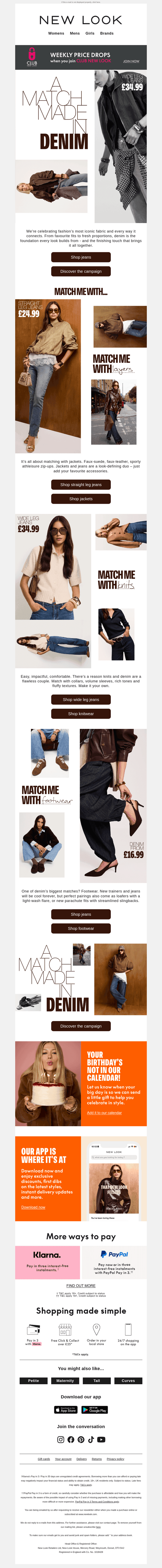 Introducing: A Match Made In Denim
