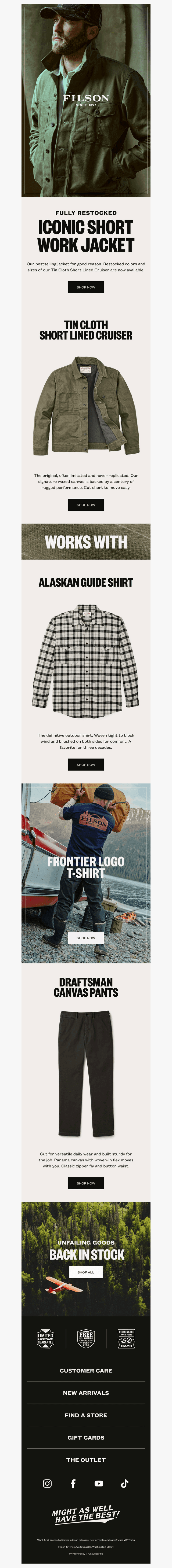 Filson email from Fri, Jan 16, 2026