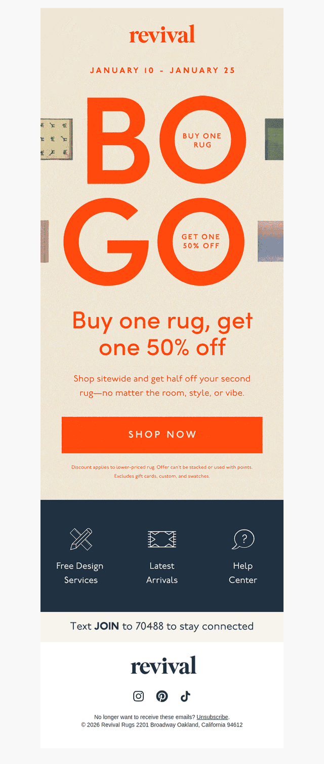 BOGO’s still on