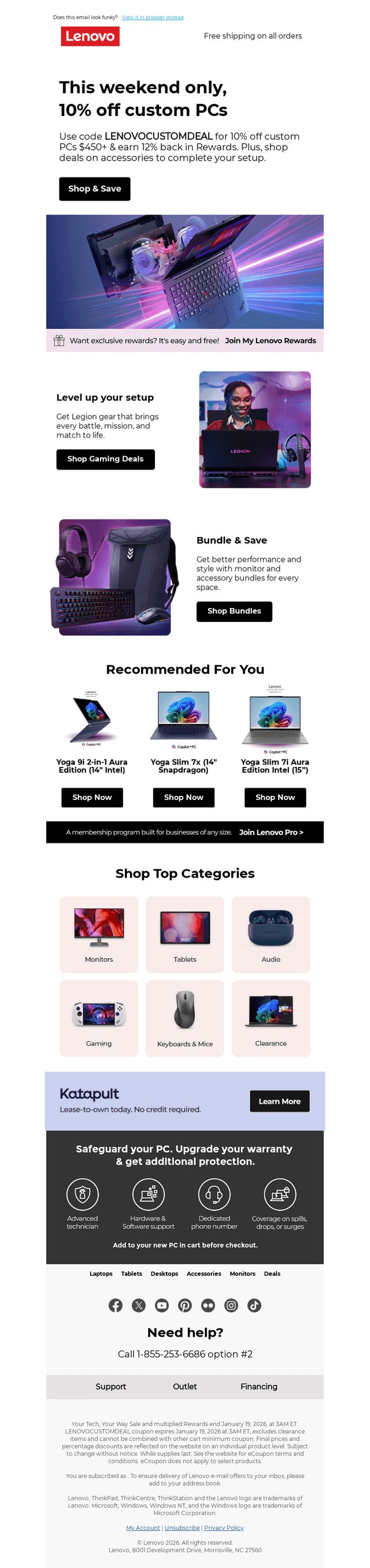 Your Tech. Your Rules. Your Coupon to Save.