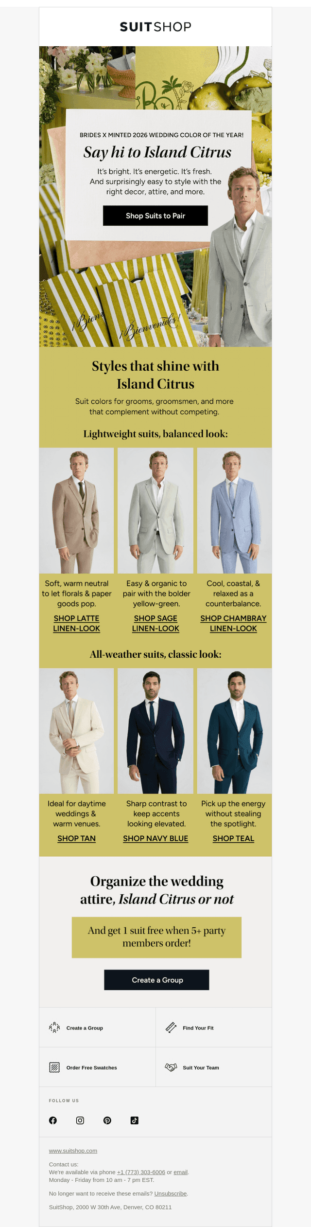 SuitShop email from Fri, Jan 16, 2026