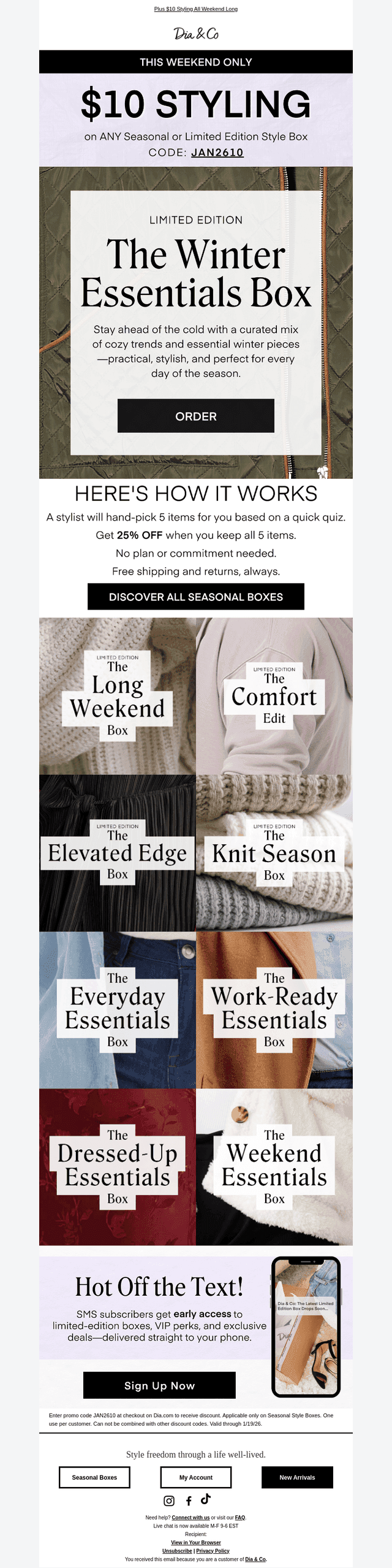 Back By Popular Demand: The Winter Essentials Box!