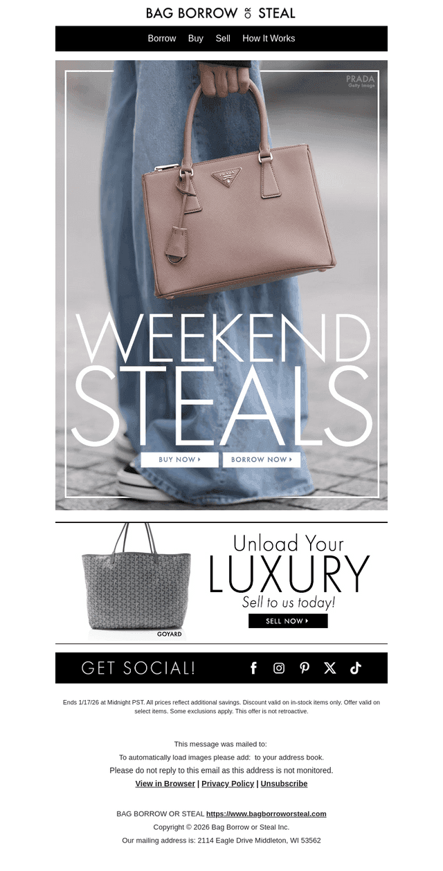 Weekend STEALS Start Now + Free Shipping!