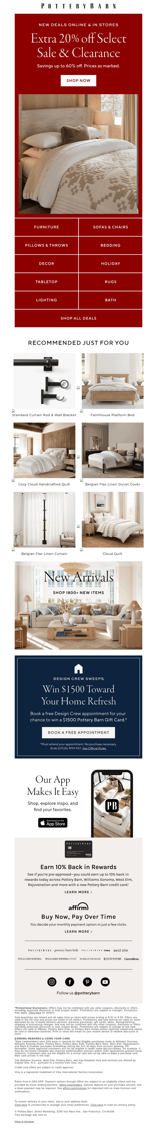 NEW DEALS + Extra 20% off select styles