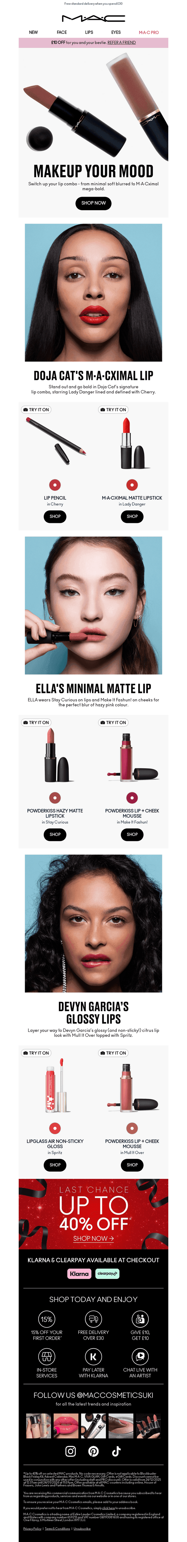 M·A·C 🤝 Your next lip combo