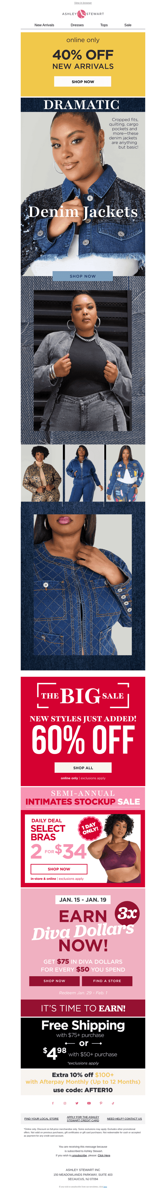 These denim jackets are a little bit… DRAMATIC 🤩
