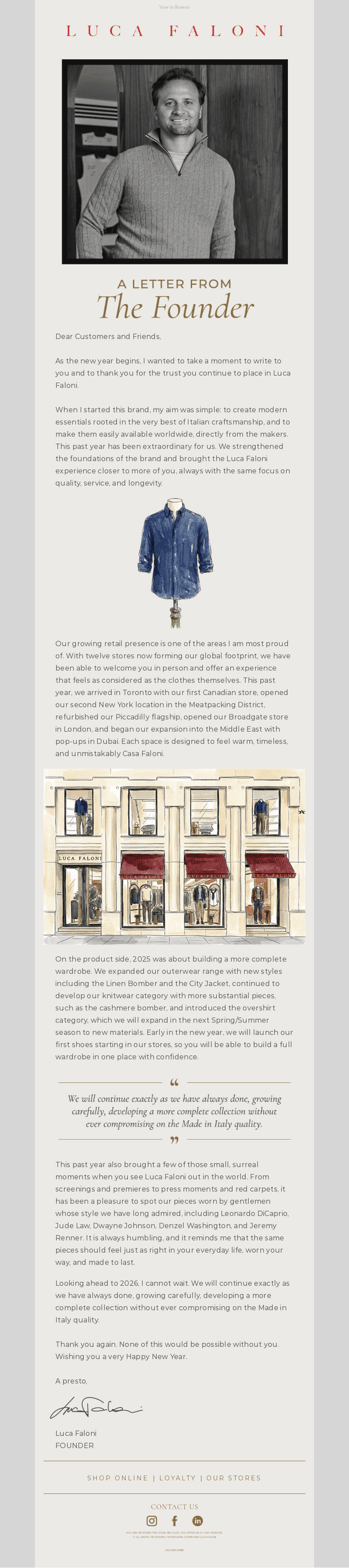 A Letter from the Founder