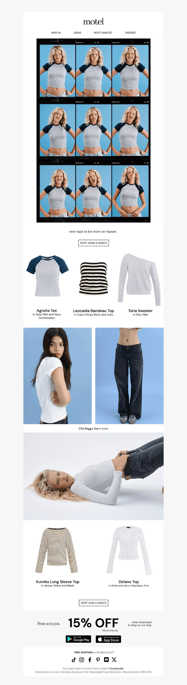 New tops just dropped