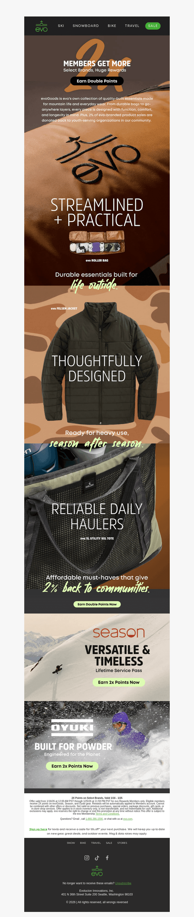 evoGoods: Gear That Gives Back