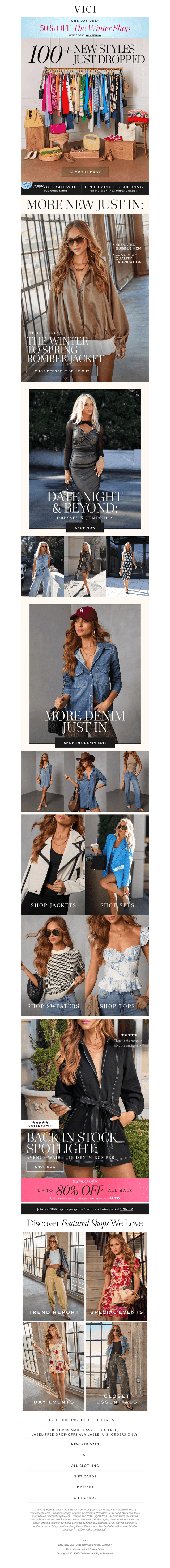 MORE Added! 100+ Styles In The January Edit