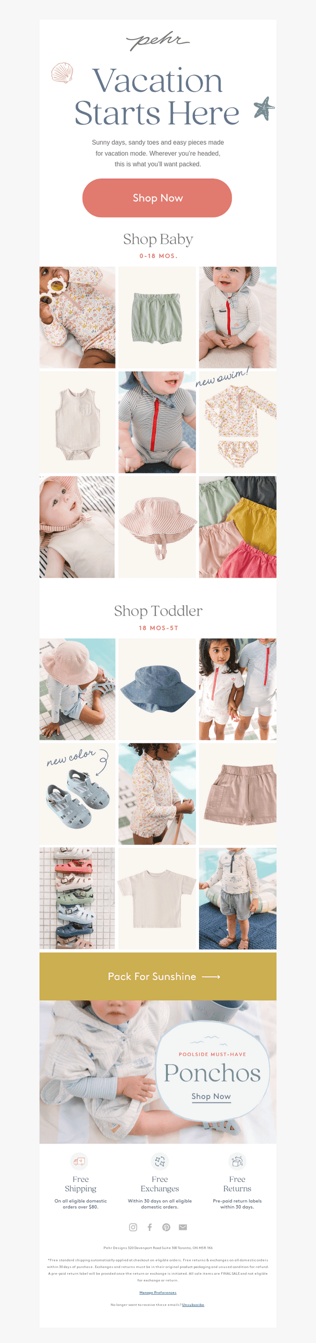 NOW OPEN: Vacation Shop ☀️