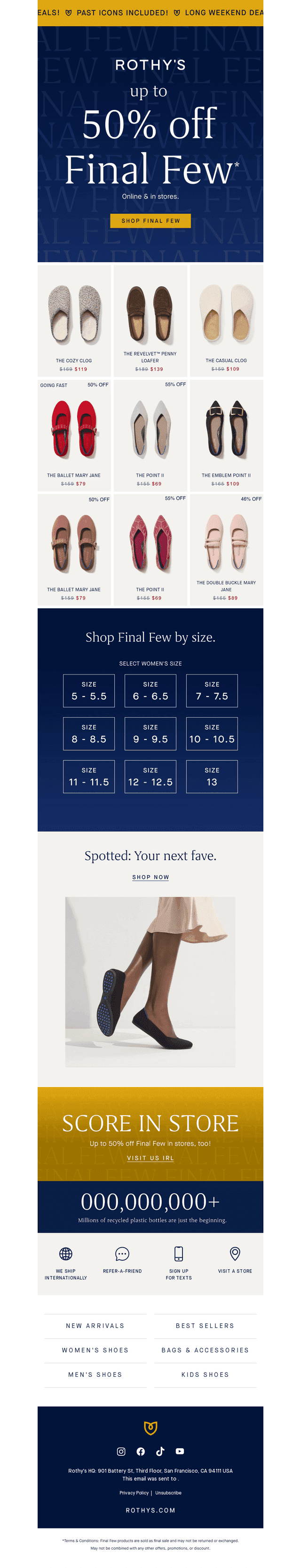 Long weekend Final Few deals are here!