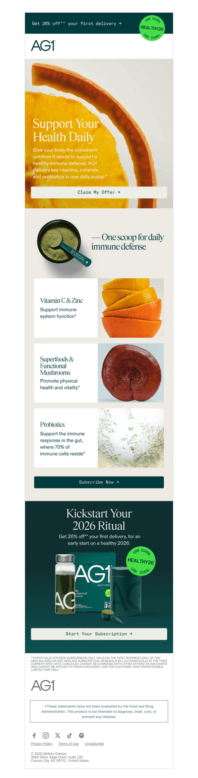 Daily immune support, simplified.