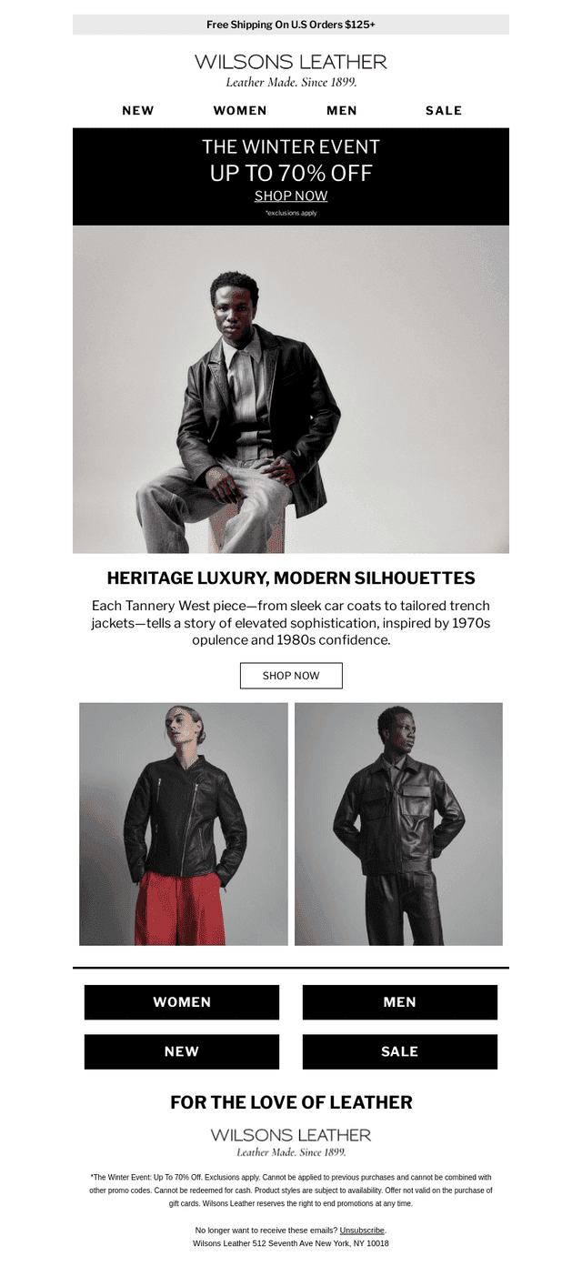 Tannery West jackets turn everyday dressing into elevated style