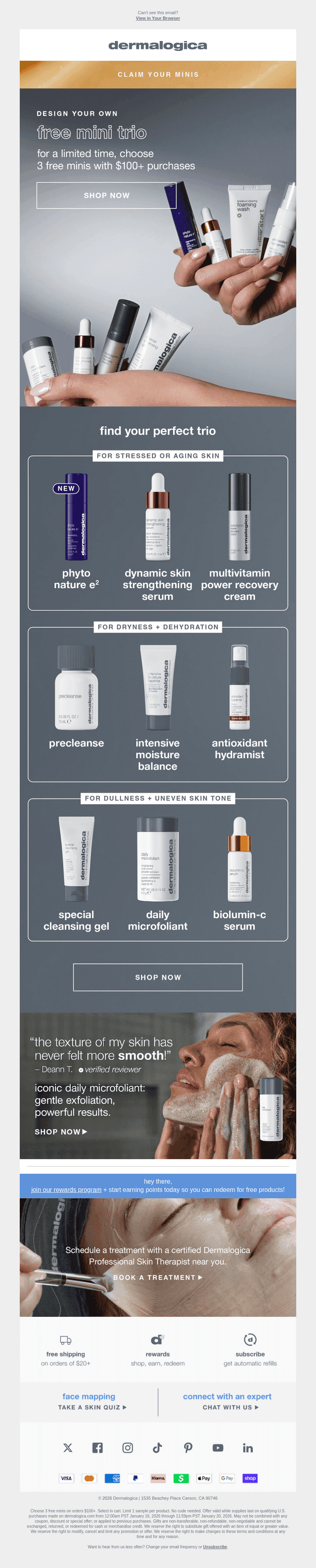 Mini but mighty—get all 3 free!