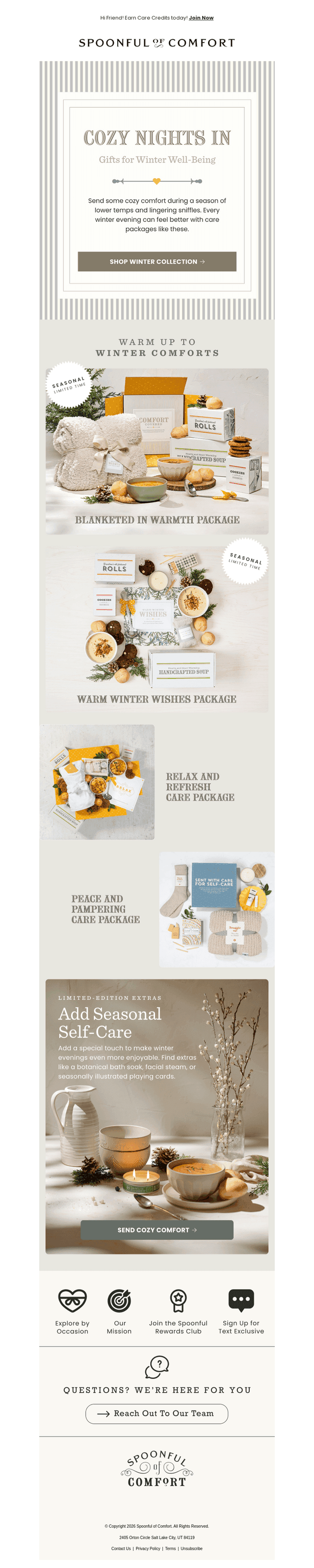 Cozy Winter Comfort
