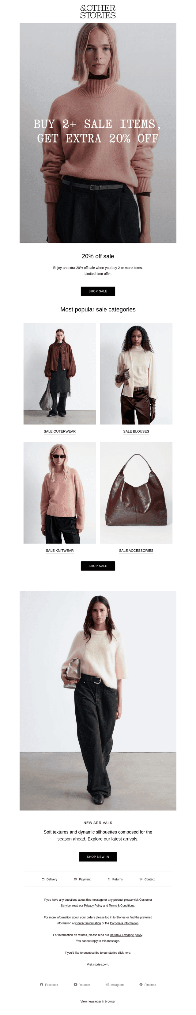 SALE ENDS SOON: Get extra 20% off*
