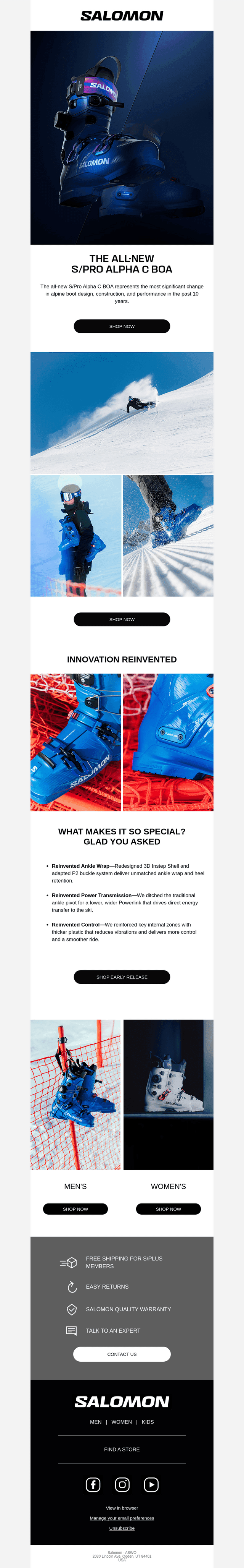Did we just turn alpine boot construction on its head?!