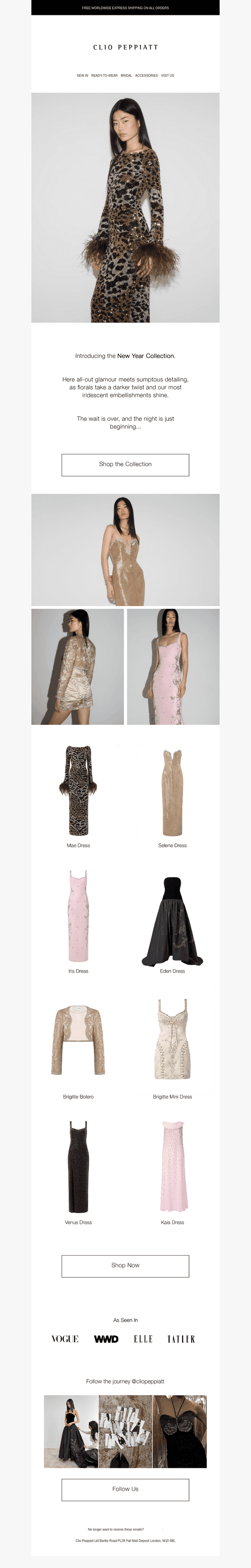 Clio Peppiatt email from Mon, Jan 19, 2026