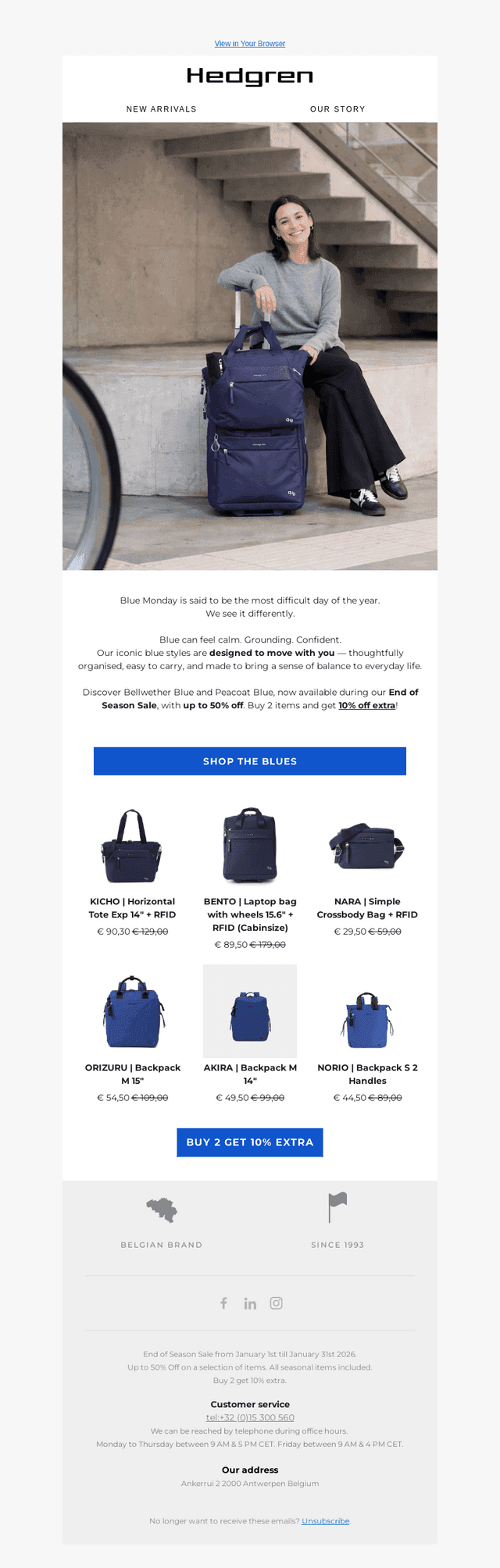 Turn Blue Monday Into Something Better