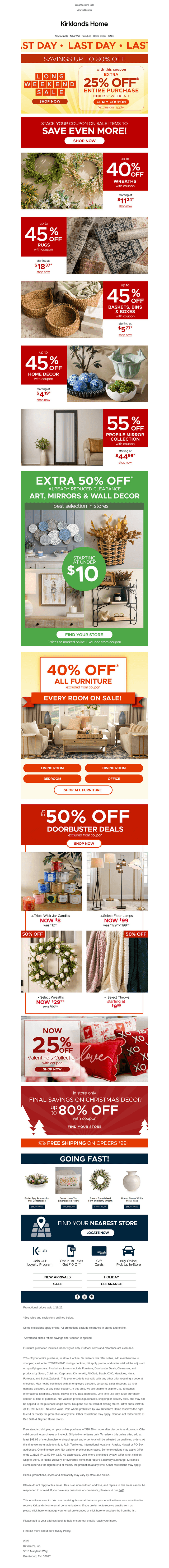 Last Day - Stack Your Coupon & Save an EXTRA 25%