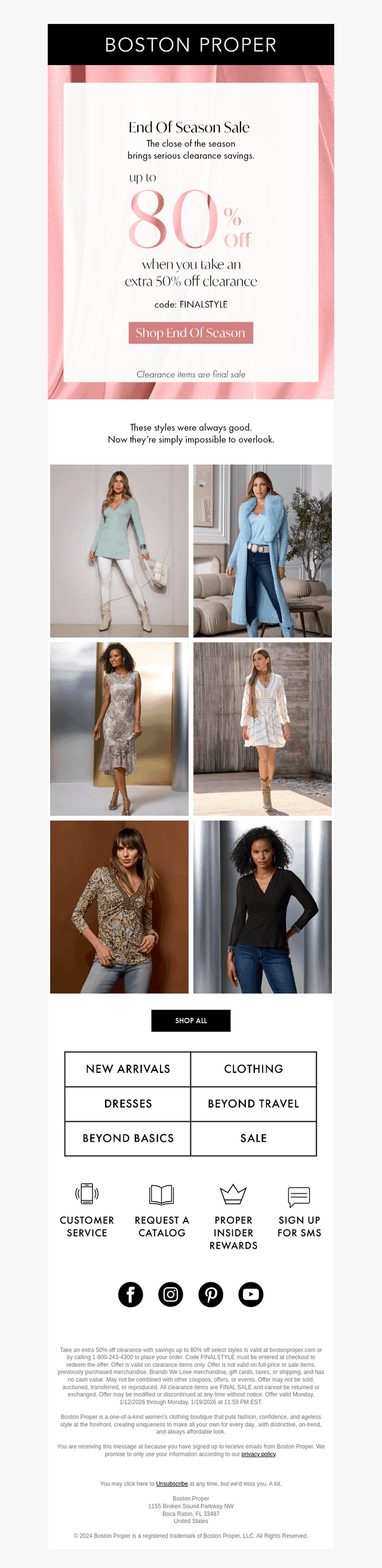 Last Call: Up to 80% Off