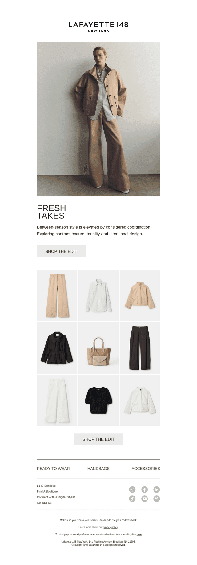 Coordinated Weekend Ease