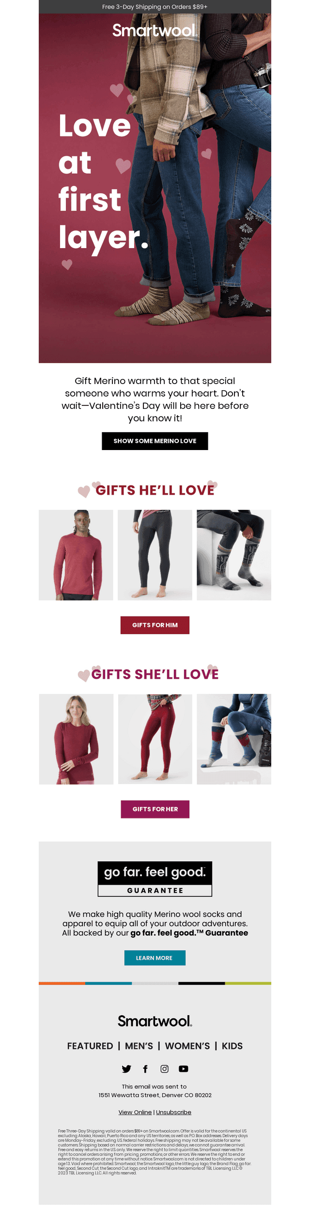 Warm their heart with Merino