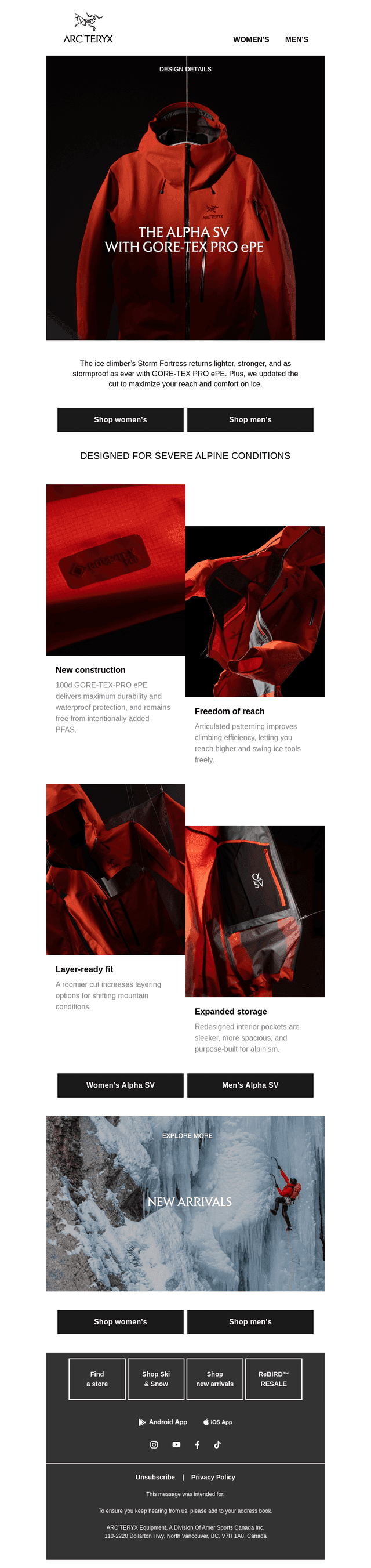 Meet the new Alpha SV Jacket