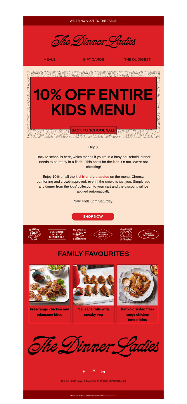 Hello, 10% off
