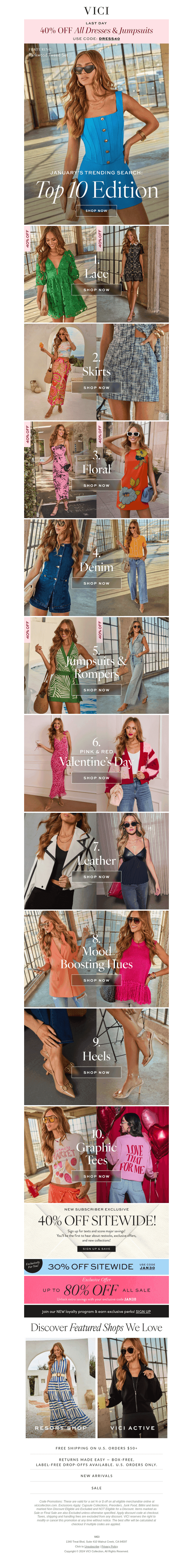 Trending Search Alert 🔎 & 40% Off Dresses
