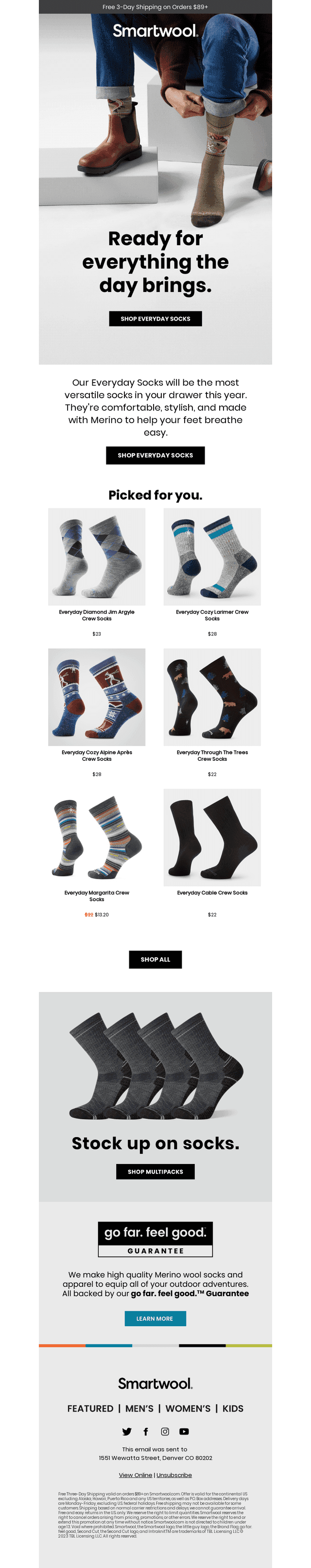 Smartwool email from Wed, Jan 21, 2026