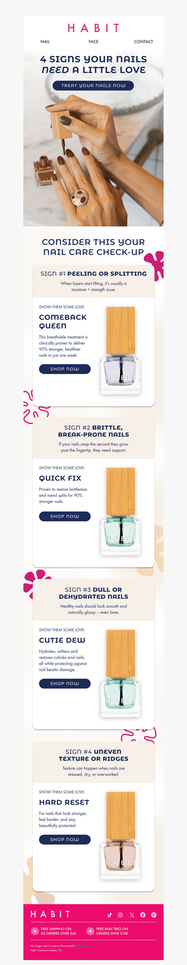 If your nails could talk…