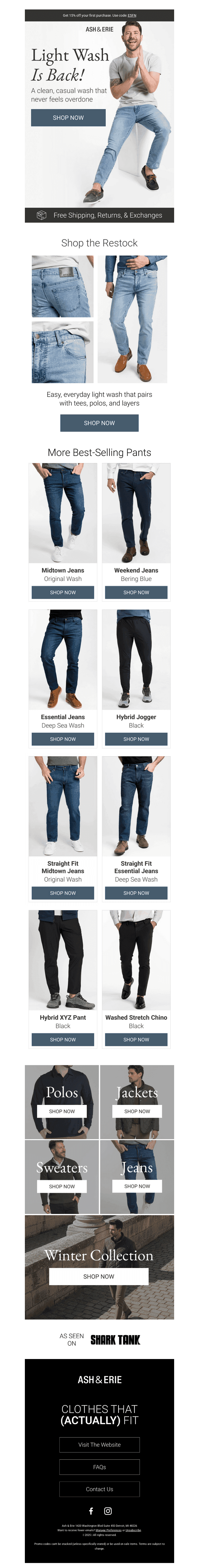 Restocked: Our Most Easygoing Jeans